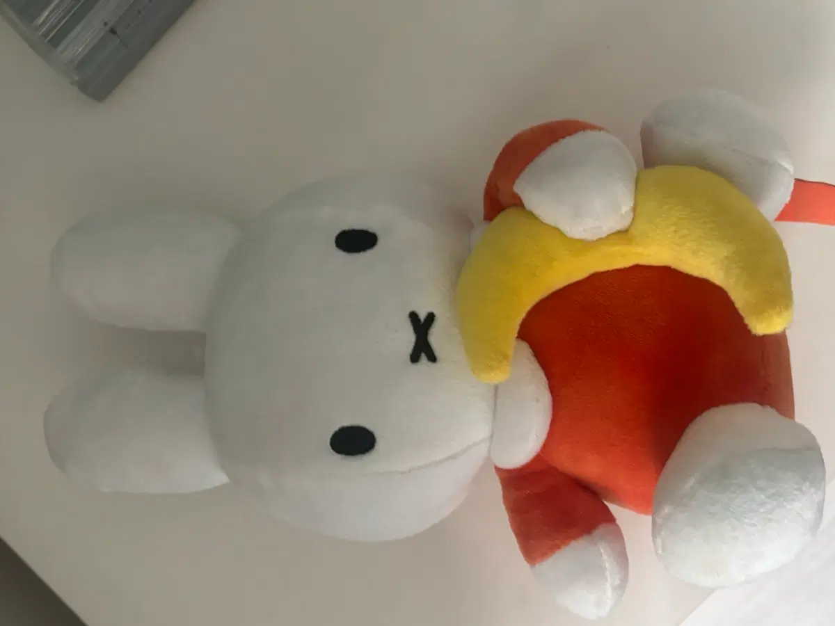 미피 인형 주황색