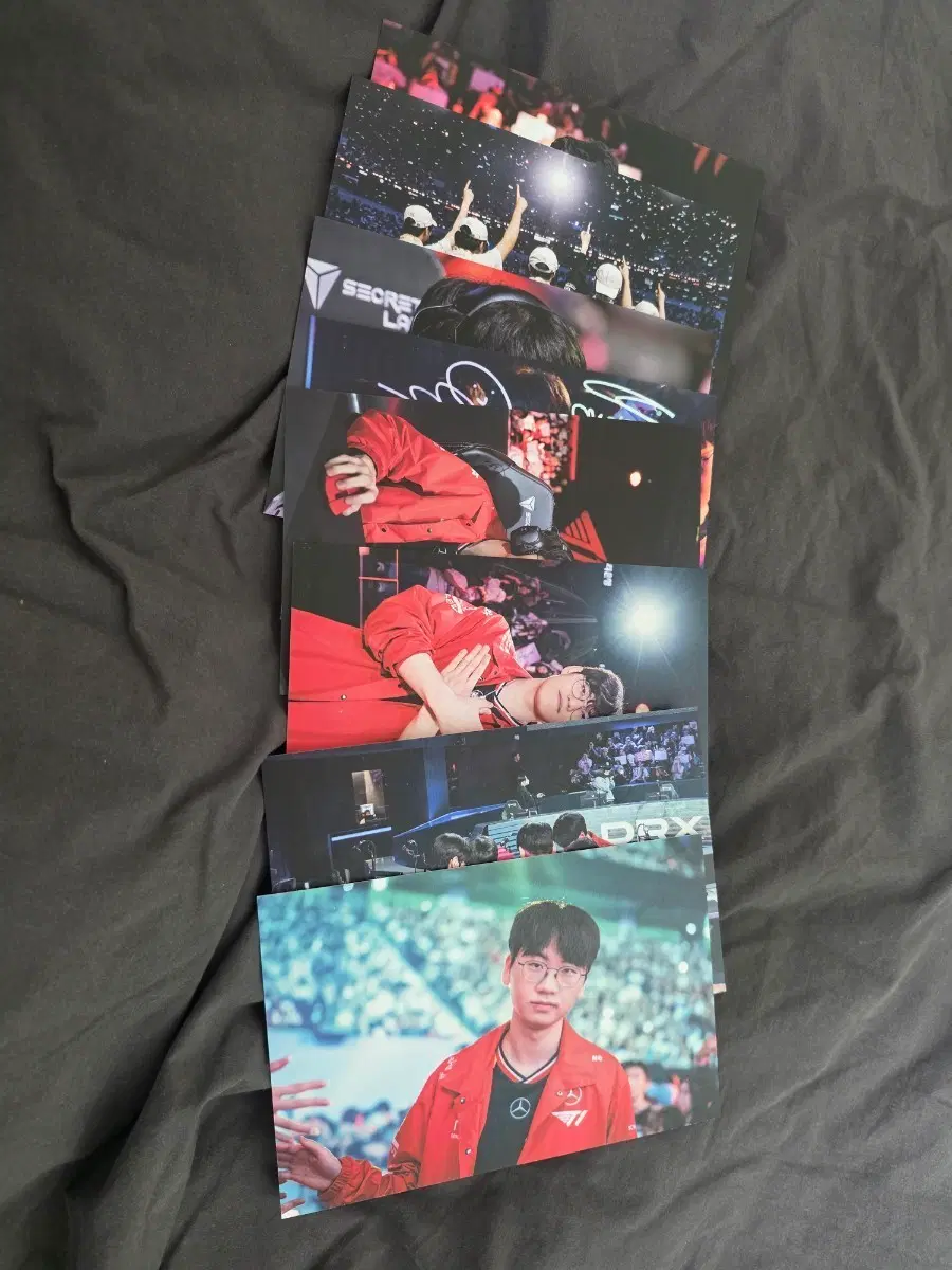 T1 LCK 사진전 엽서