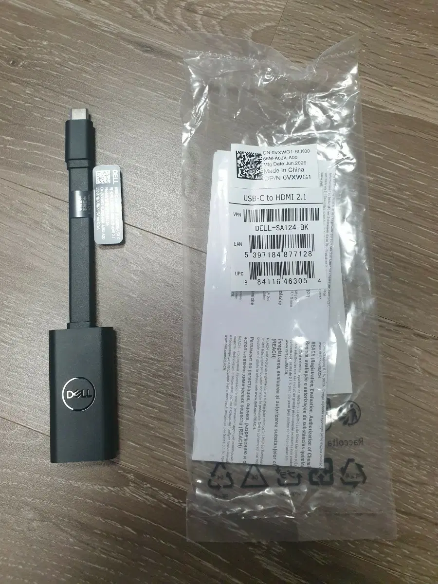 DELL USB-C to HDMI 2.1 어댑터(새것)