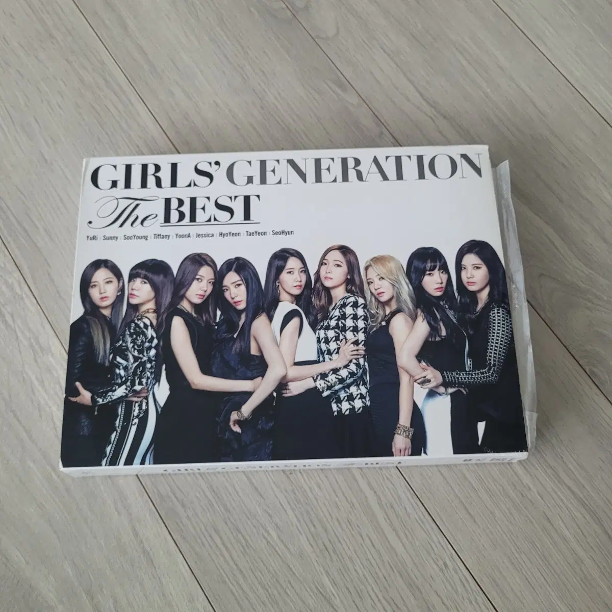 초희귀) 소녀시대 The BEST 앨범 CD+DVD 풀구성