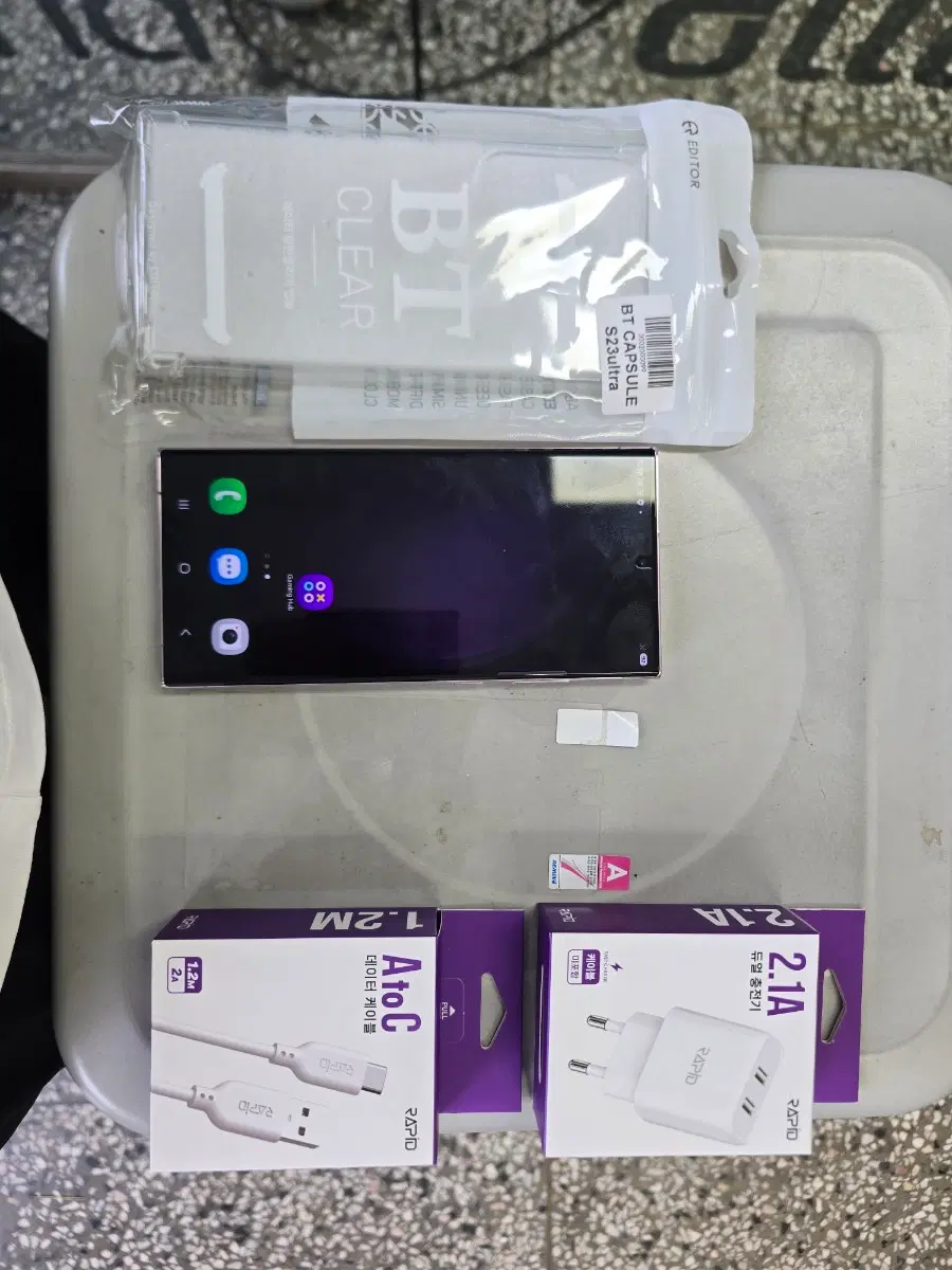 S23울트라 (S918) 256G 라벤더색상 자급제 공기계 팝니다