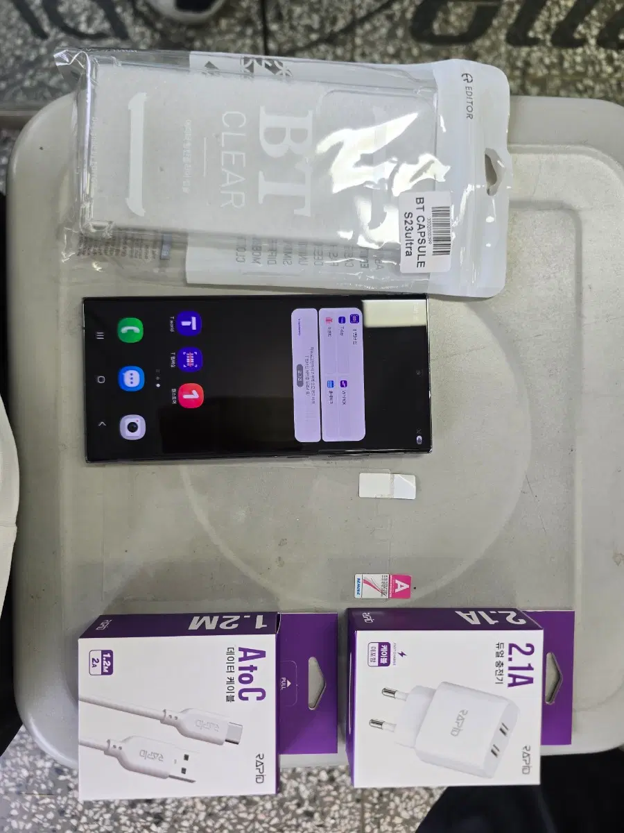SK S23울트라 (S918) 256G 그레이그린색상 공기계 팝니다