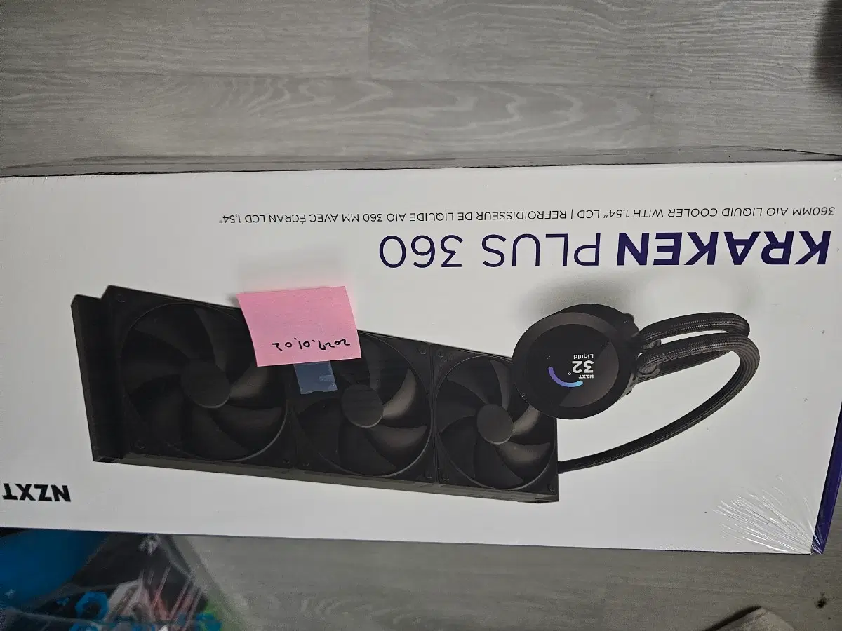 NZXT KRAKEN PLUS 360 AIO 수랭 쿨러 미개봉