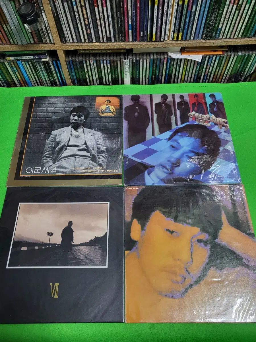 -LP- 이문세 음반 LP 4장