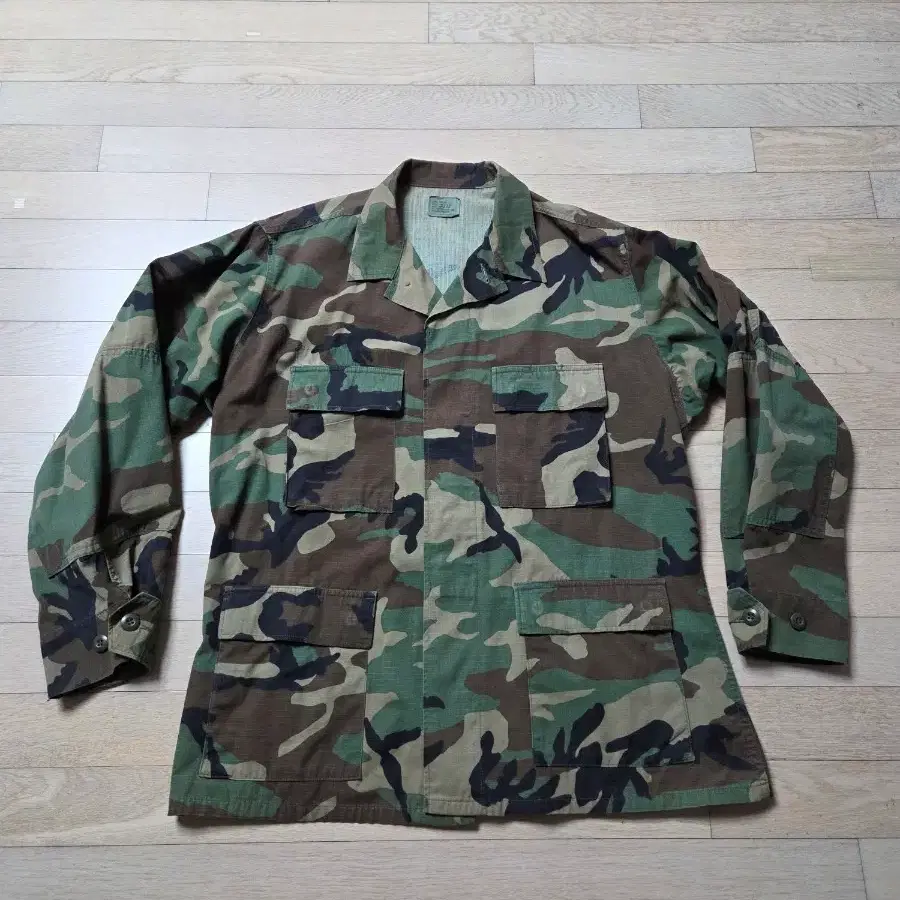 미군 우드랜랜드 BDU 자켓.L.R.립스탑 재질.상태최상