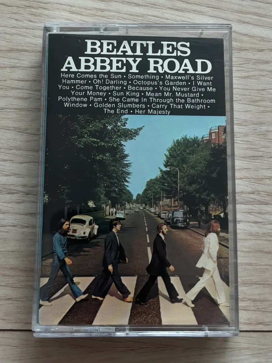 비틀즈 THE BEATLES Abbey Road 애비 로드 카세트 테이프 미국판 Capitol XDR 1992년 앨범 음반