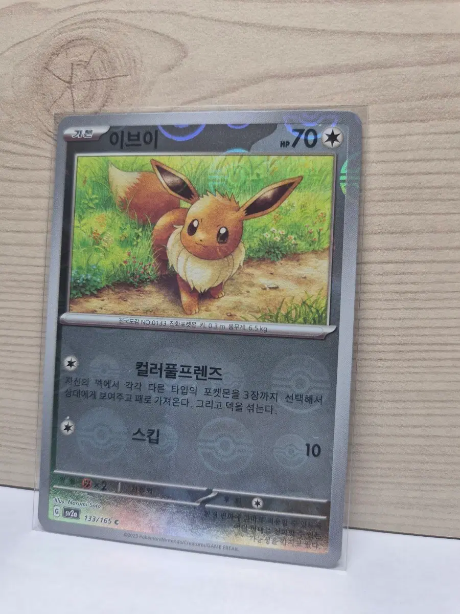 [포켓몬카드] 이브이 몬스터볼 홀로