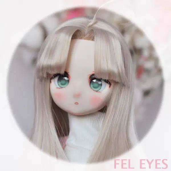 타오바오제 10mm 아니메 안구 녹색 오비츠 블라인드돌