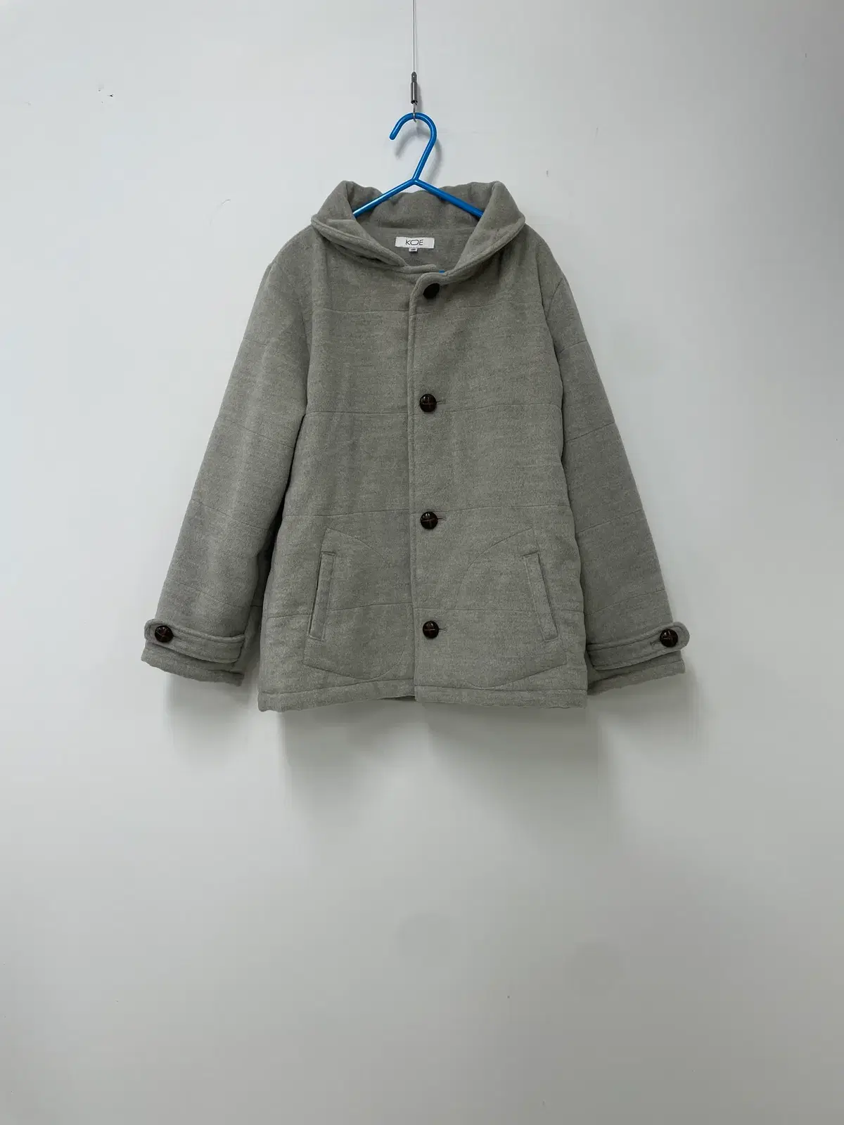 일본 KOE 코에 키즈 코트 그레이 130