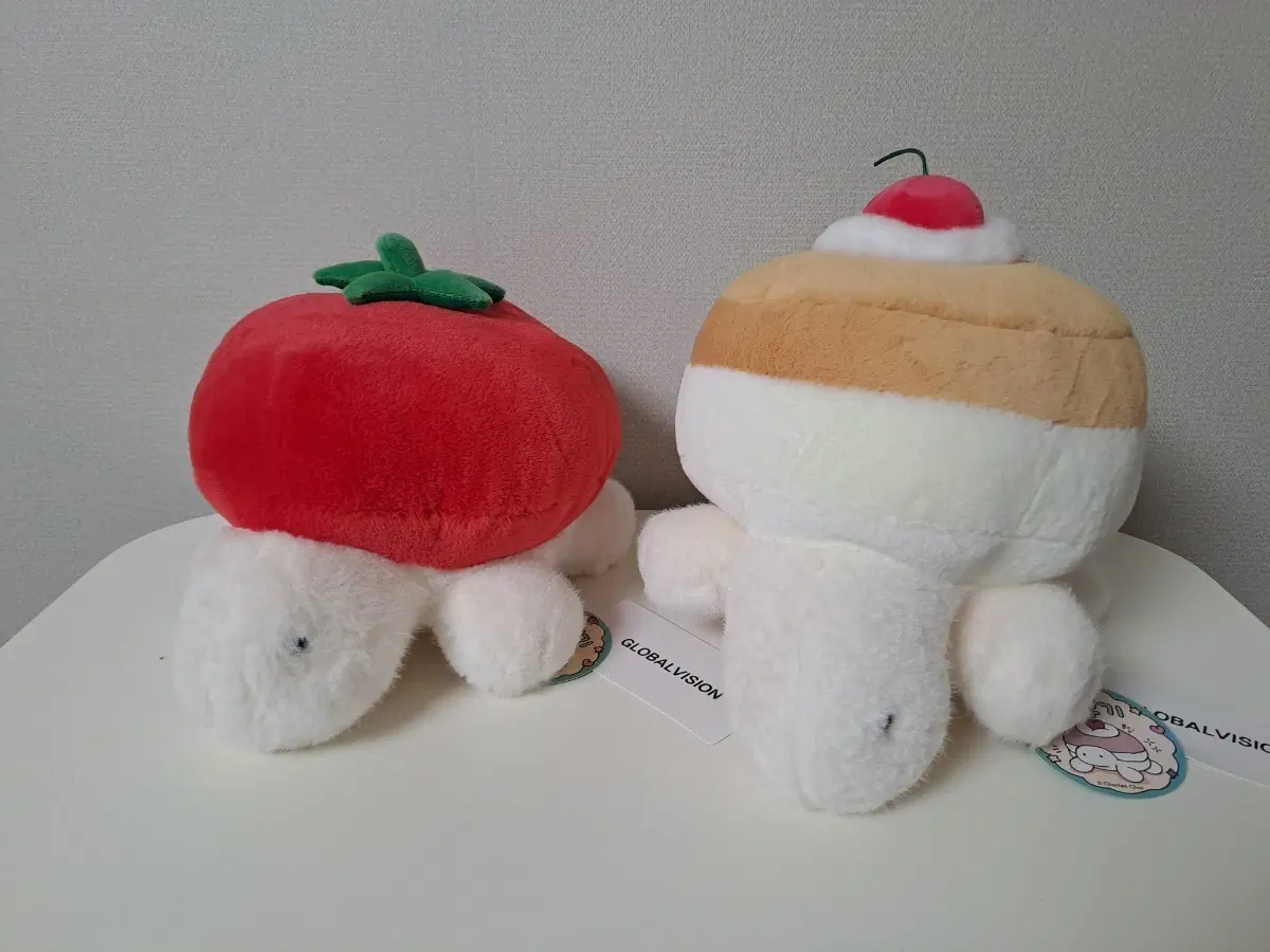 토마토 빵 거북이 인형
