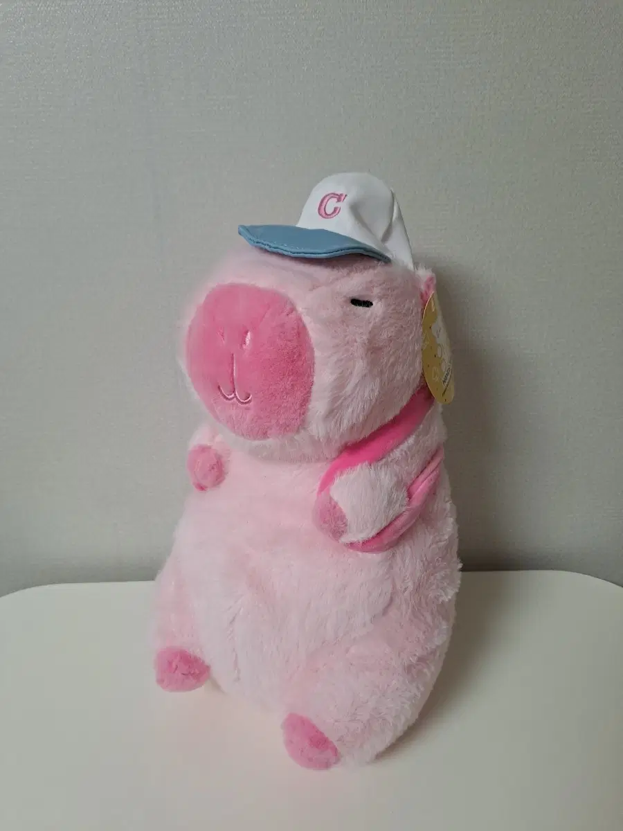 핑크 카피바라 인형