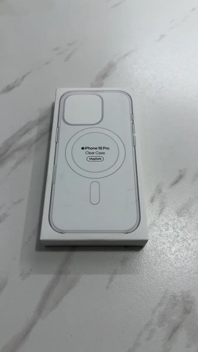 아이폰16프로 정품 클리어 케이스 MagSafe