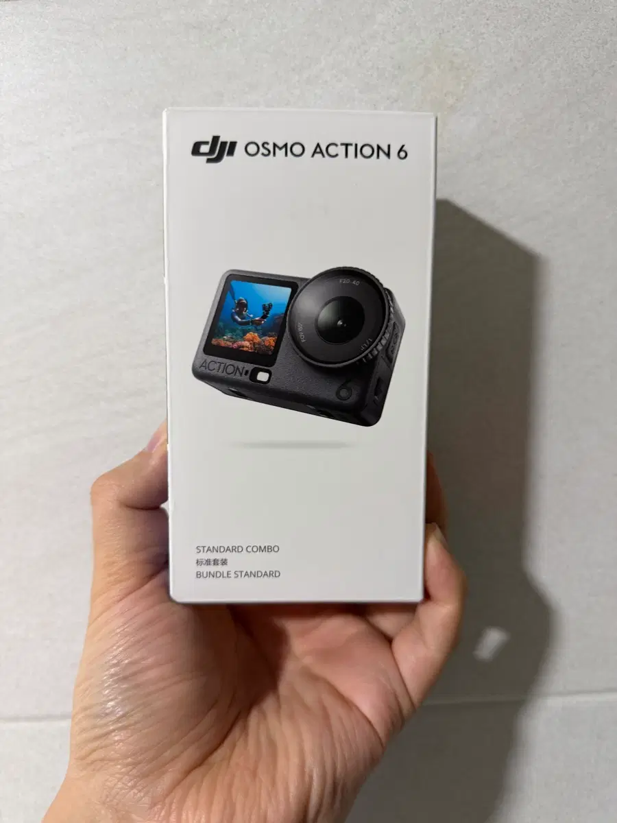 (미개봉) 오즈모 액션6 스탠다드 콤보 새상품