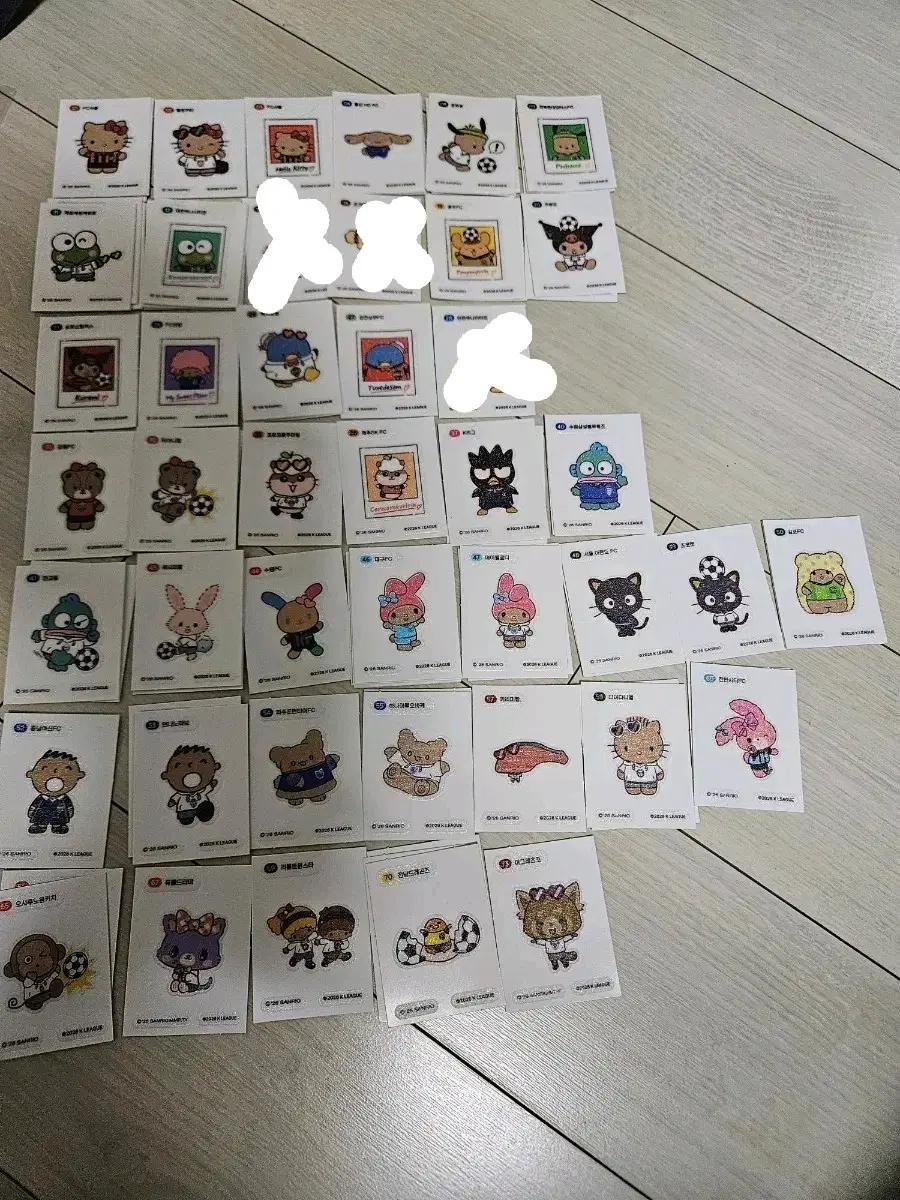 k리그 산리오 띠부씰 판매