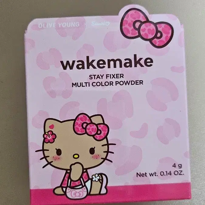 웨이크메이크 헬로키티 파우더