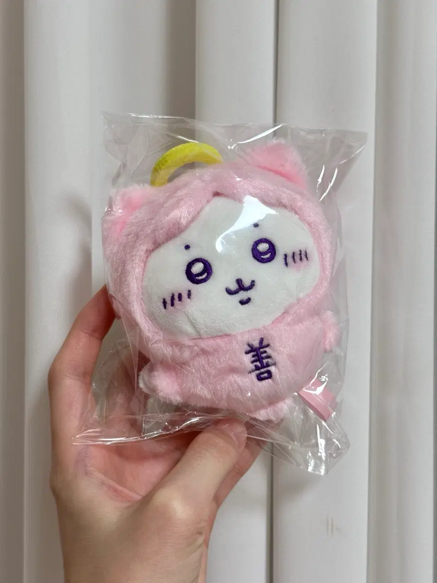 치이카와 베이비 천사 마스코트 인형 키링 하치와레