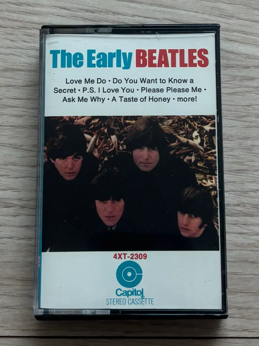 비틀즈 THE BEATLES The Early Beatles 더 얼리 비틀즈 카세트 테이프 미국판 Capitol 1969년 초기 프레스 앨범 음반