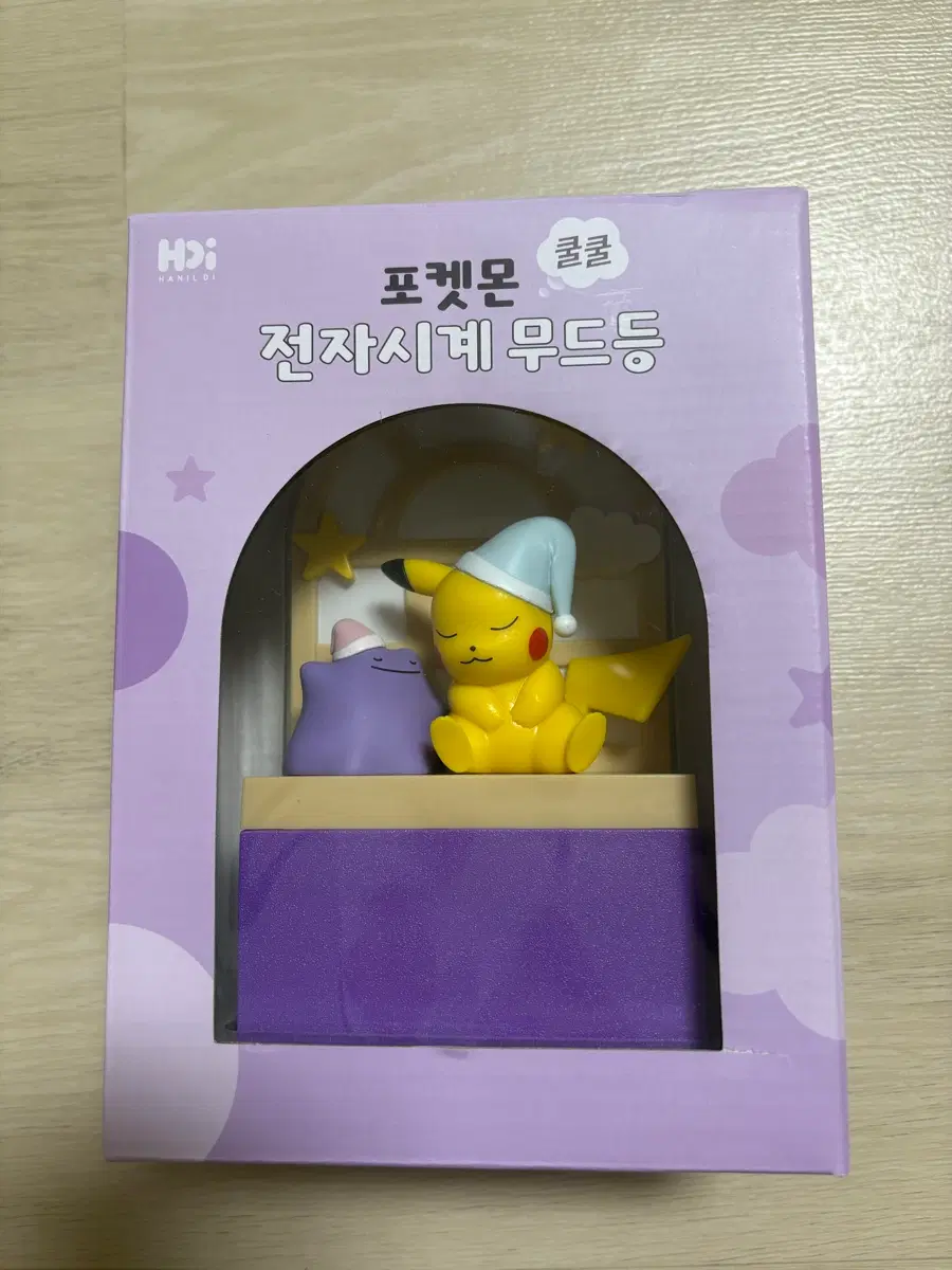 포켓몬 피카츄 메타몽 쿨쿨 전자시계 피규어 무드등 미개봉 새상품