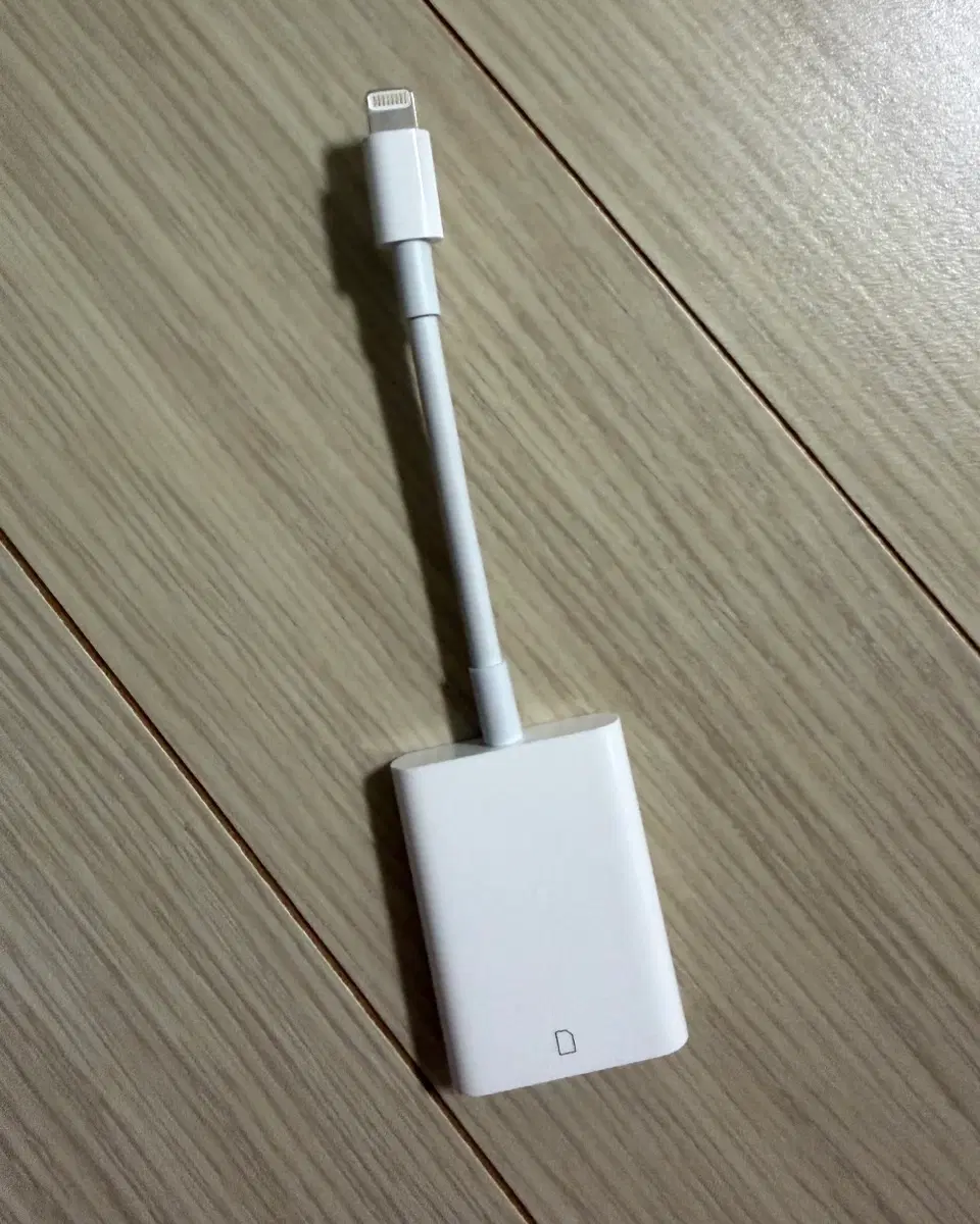 애플 정품 SD카드 리더기 8핀