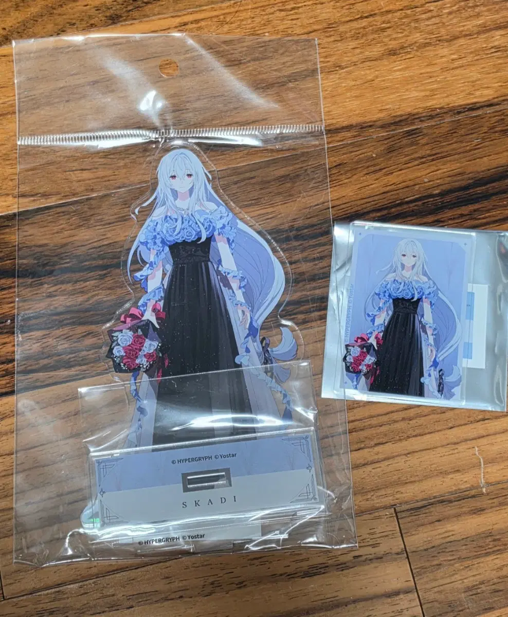 명일방주 스카디 로프트 팝업아크릴 스탠드,카드 판매합니다!