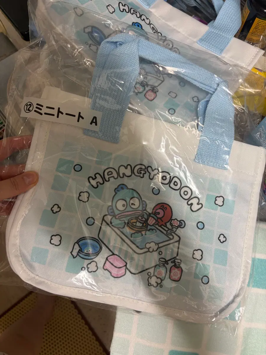 한교동 토트백 손가방 미니백
