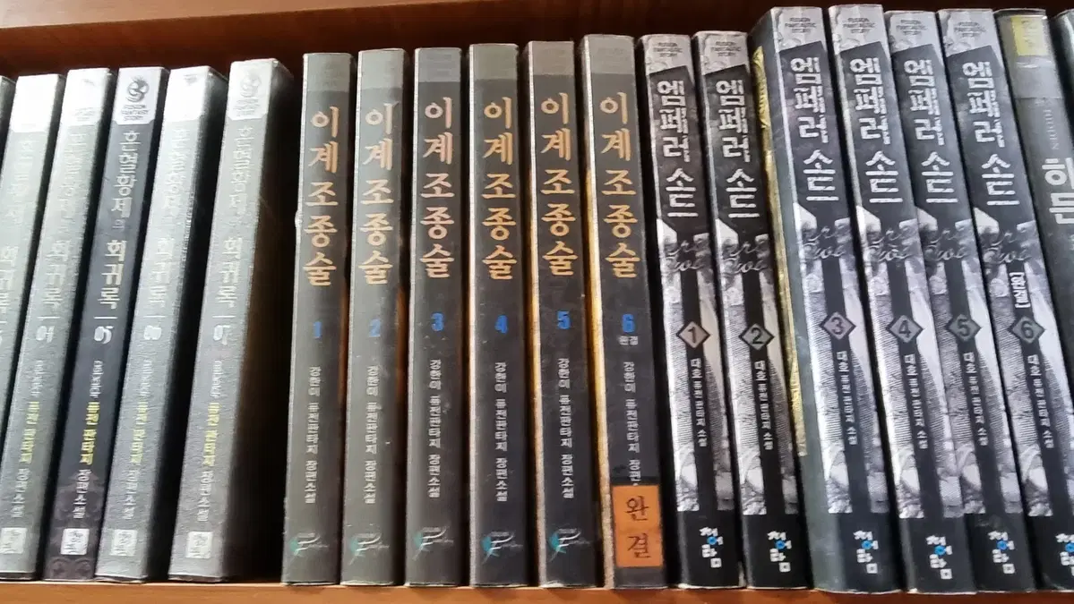 이계조종술 1-6 완 강한이 퓨전 판타지 소설