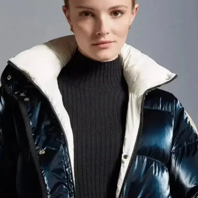 몽클레르 MONCLER 몽클레어 벨트 패딩 네이비화이트 정품.새상품.439만원 사진 4