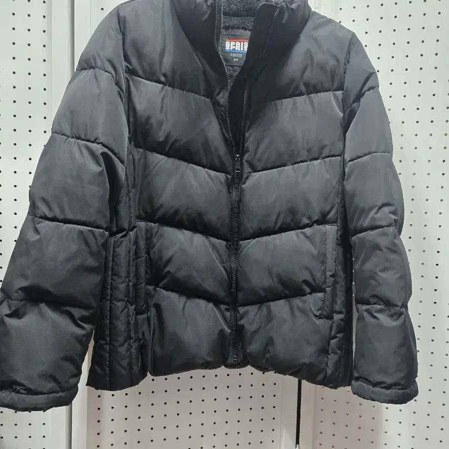 (1992)스프리스 푸퍼 패딩 점퍼 블랙