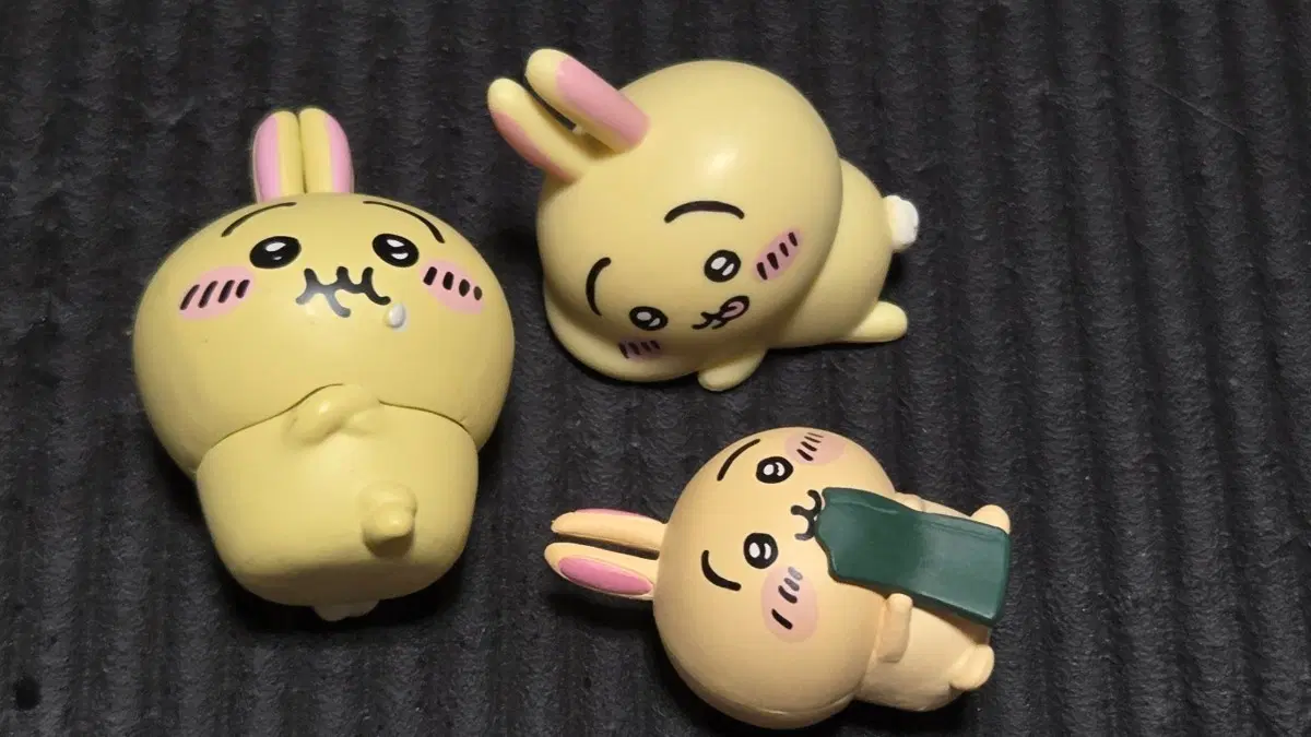 먼작귀 치이카와 우사기 가챠 세트 밥풀 볼찌부 다시마 우나야하이하푸루루
