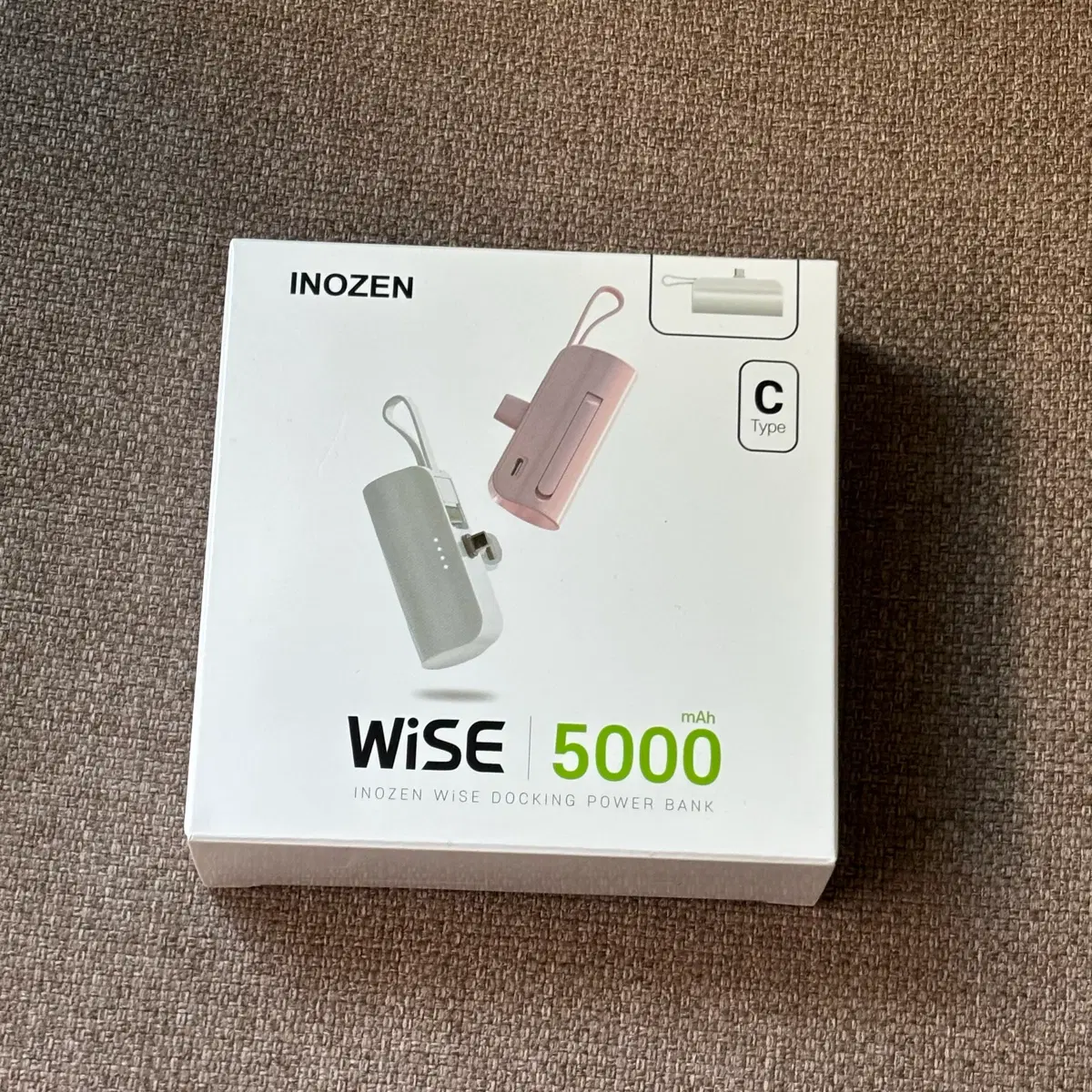 이노젠 와이즈 5000mAh C타입 보조배터리