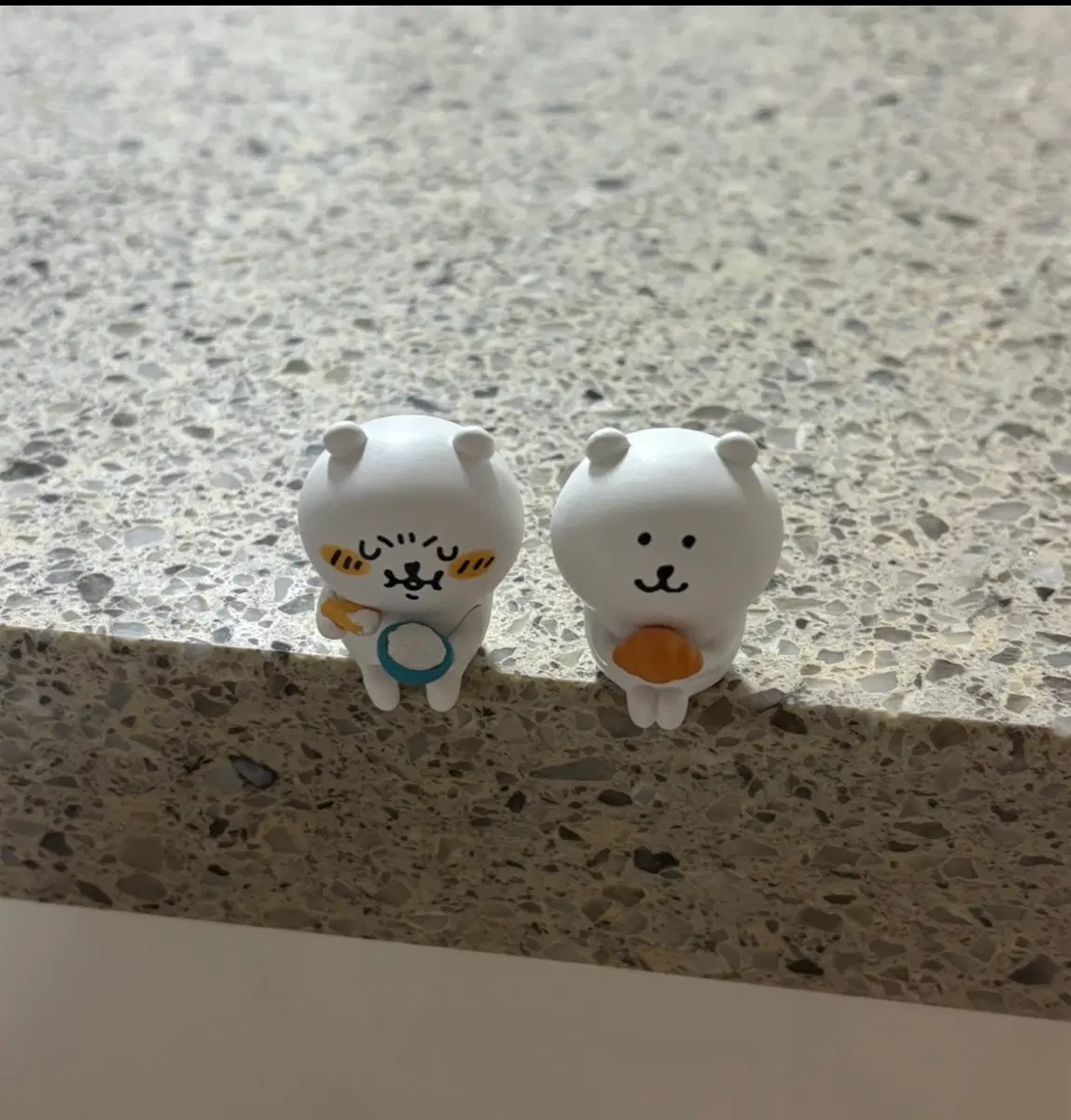 일괄) 농담곰 담곰이 앉은 가챠 소금빵 밥