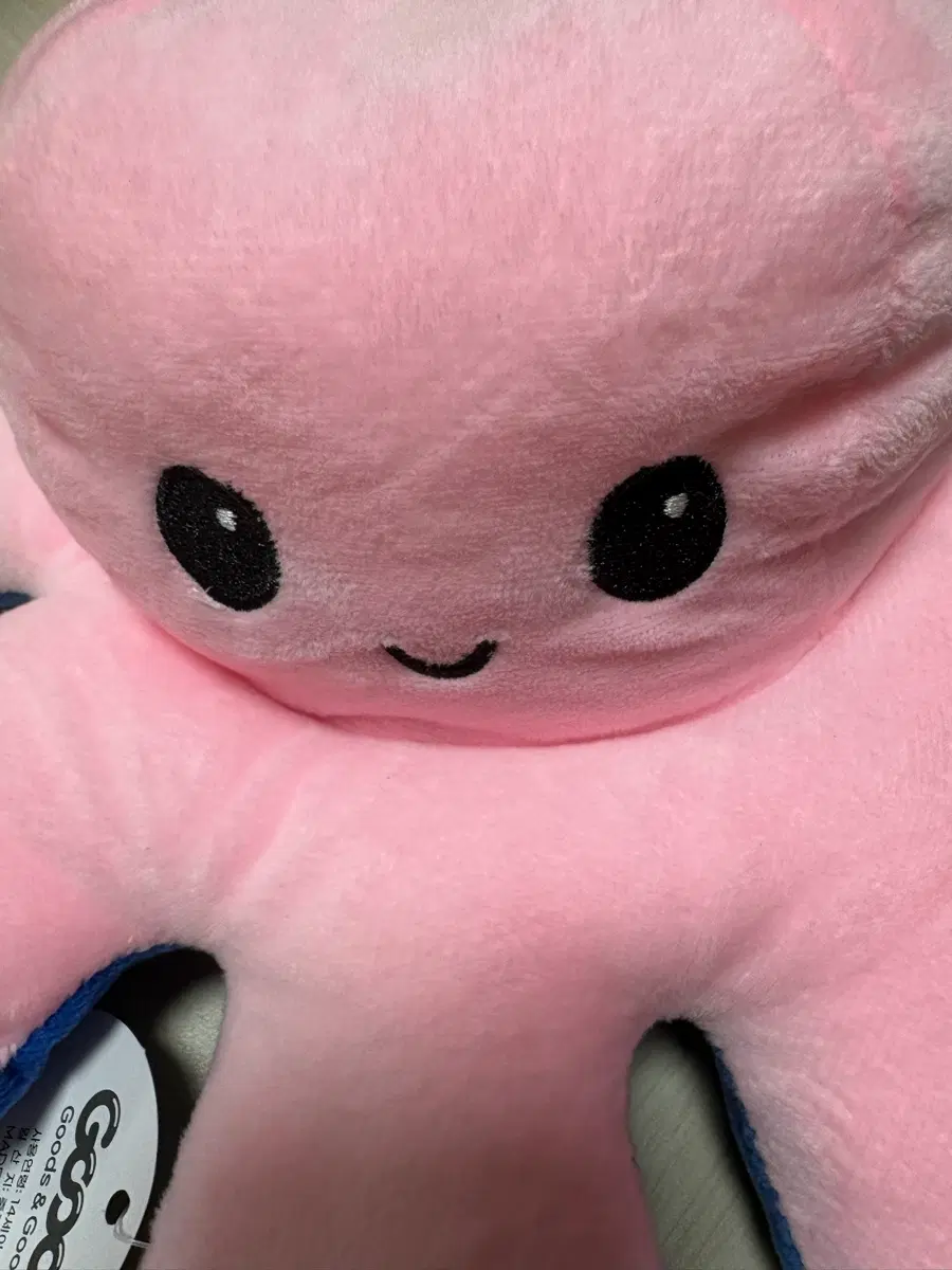 핑크색 문어 인형