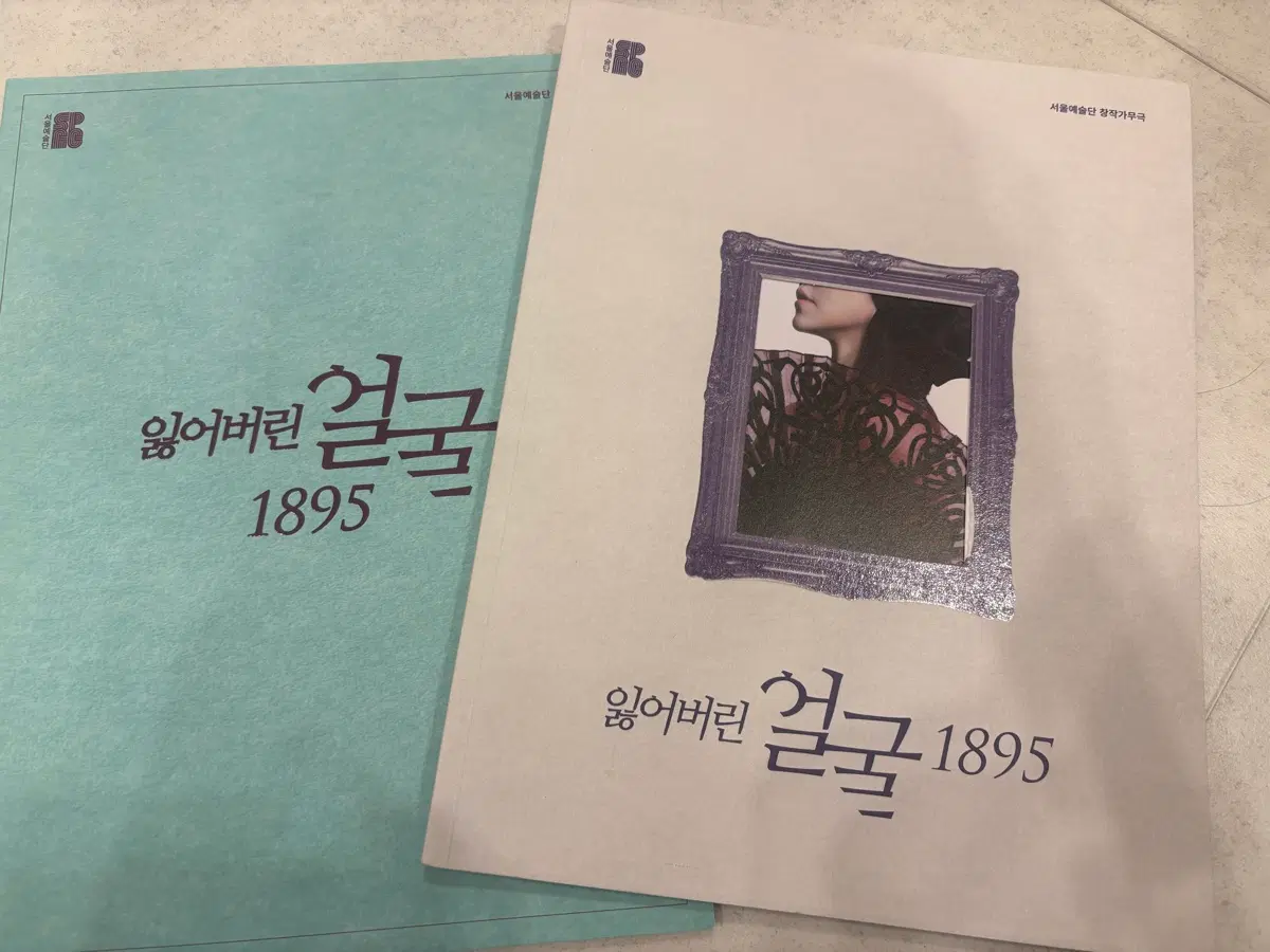 뮤지컬 잃어버린 얼굴 1895 프로그램북 2020, 2022