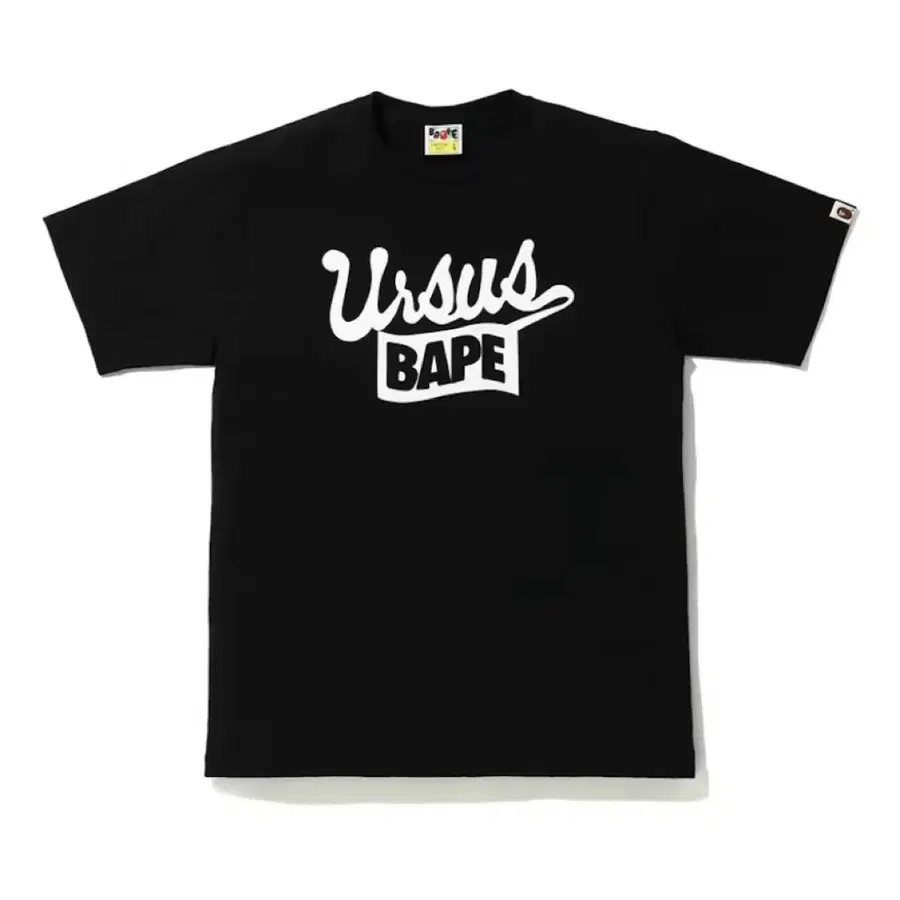베이프 티셔츠 BAPE URSUS RIBBON TEE (블랙 L)
