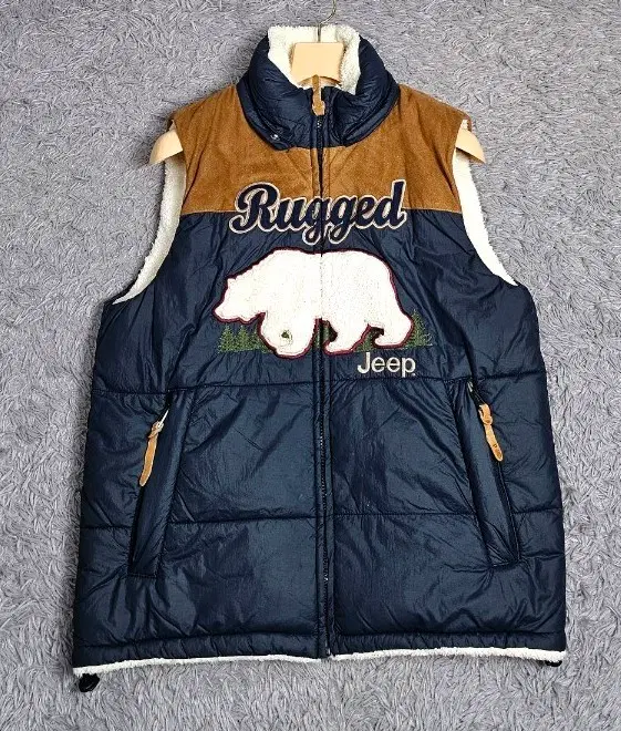 (U3)지프 JEEP 퀄팅 조끼 네이비 M