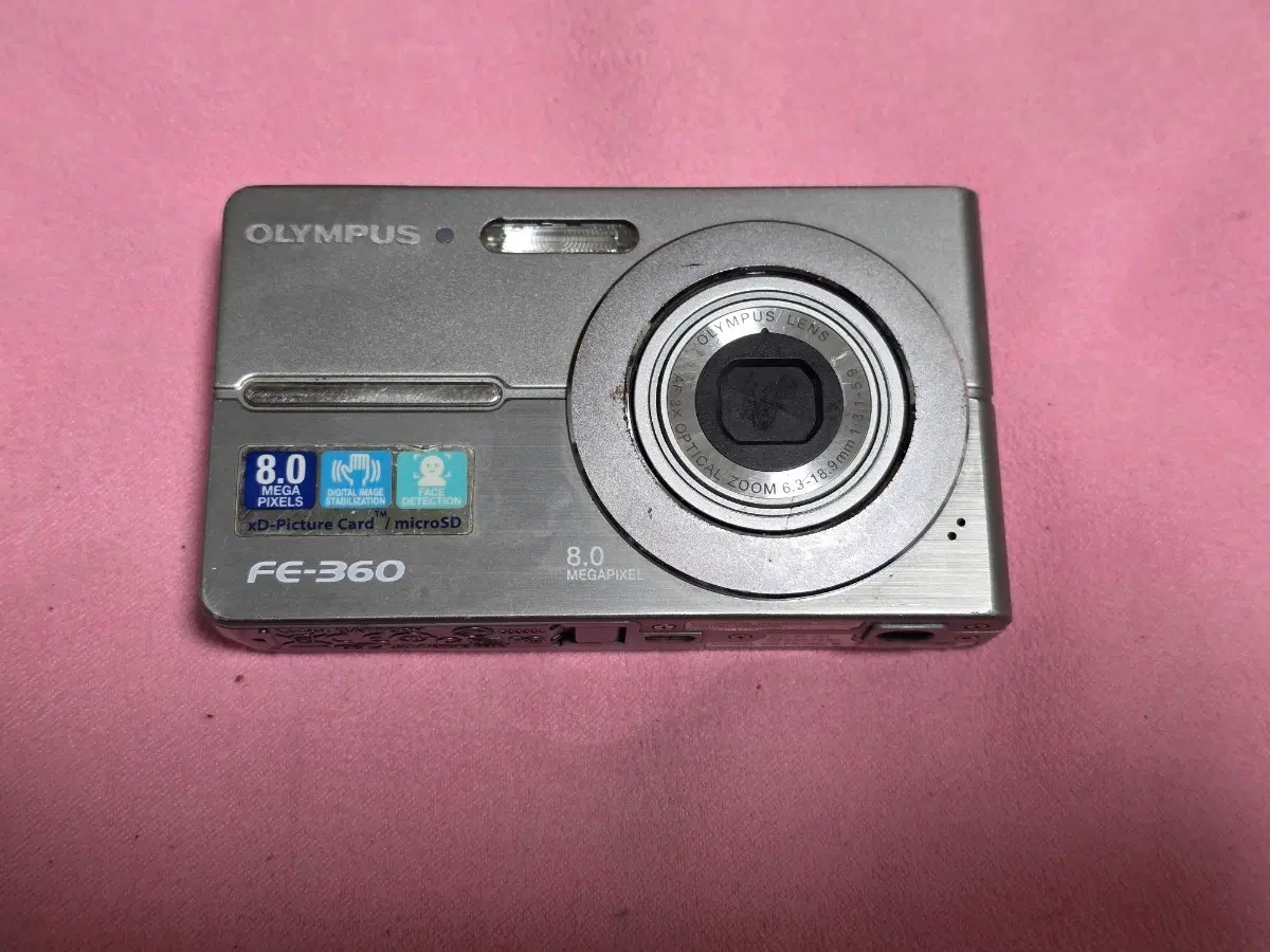 올림푸스 FE-360 800만 화소 디지털 카메라 작례 단품
