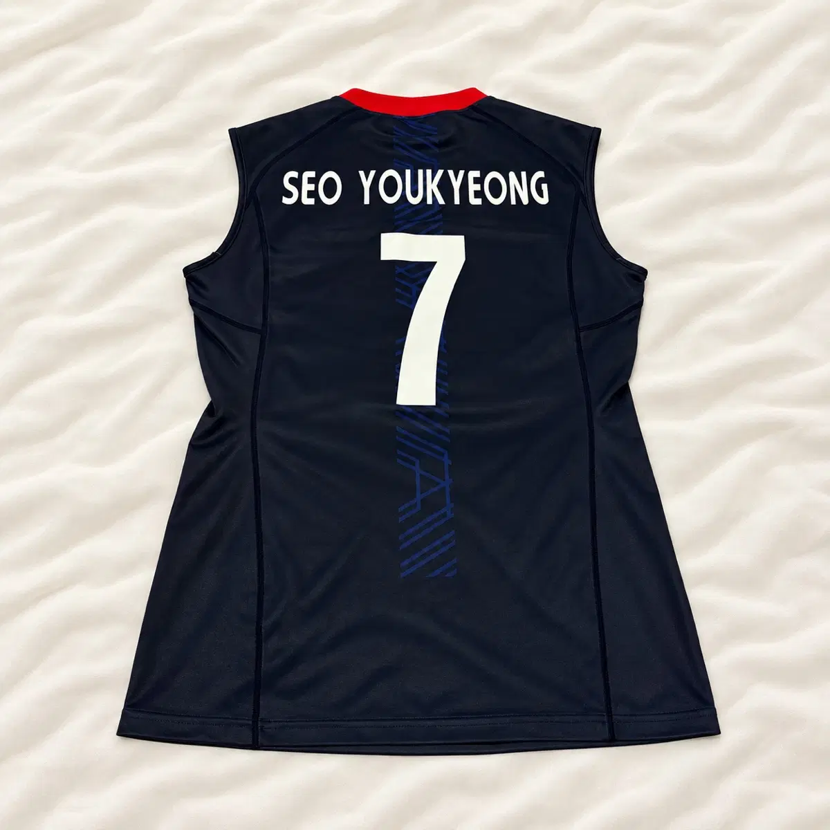 2XL) 아식스 2018 대한민국 여자배구 U17 국가대표 서유경 유니폼