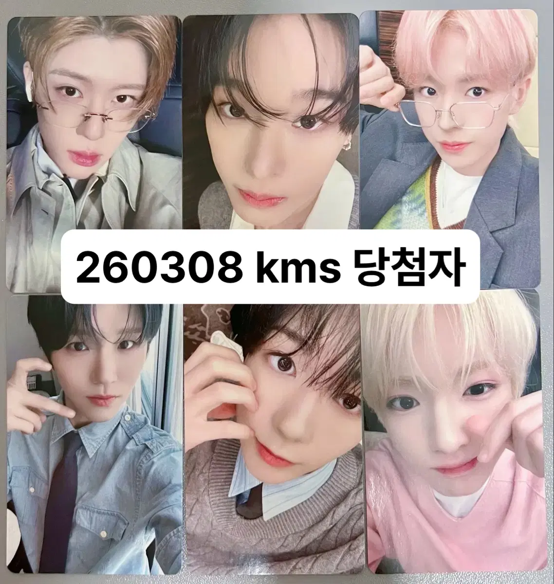 Nct Wish Hong Kong 0308 kms winner poca