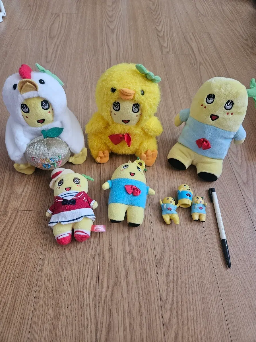 고전 빈티지 후낫시 인형 피규어 세트