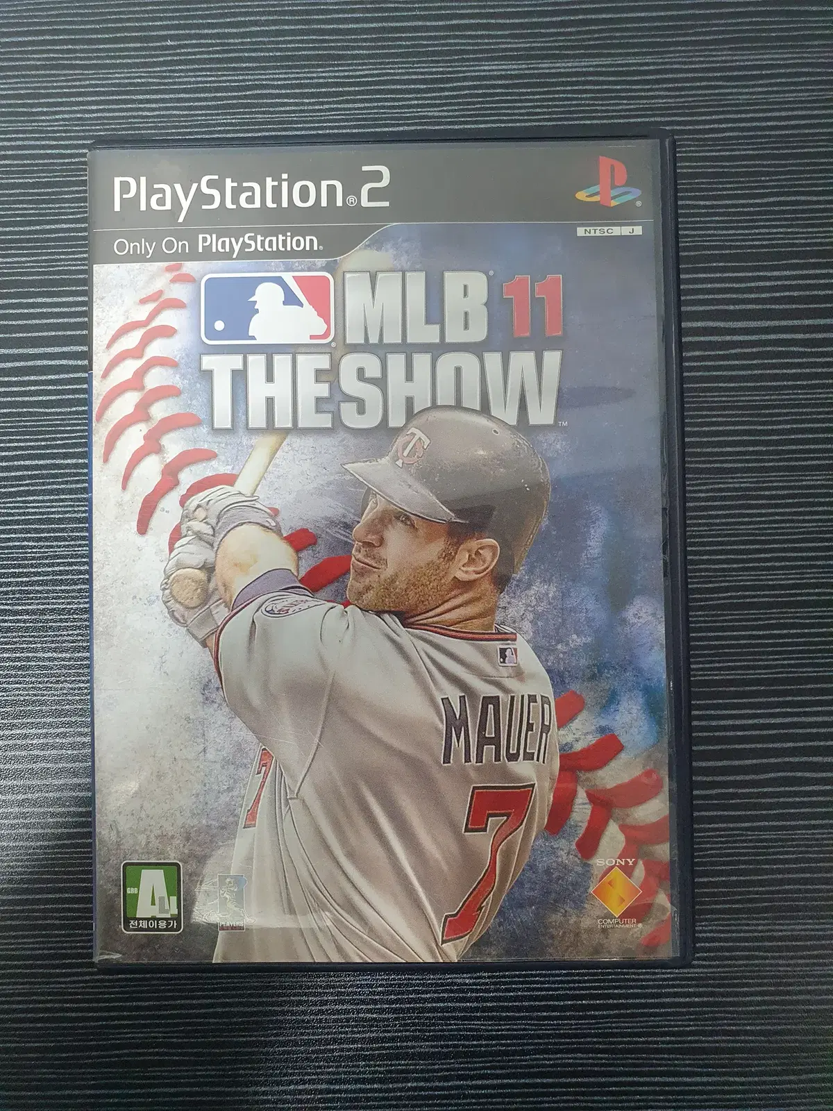 ps2 MLB 11 the show 정발판 플스2