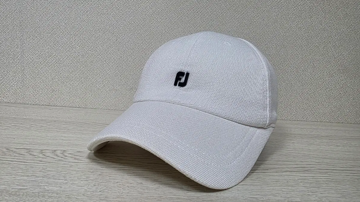 풋조이 화이트 골프모자 프리 57-59cm