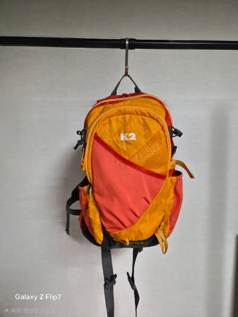 K2 등산 배낭 오렌지/옐로우 25L