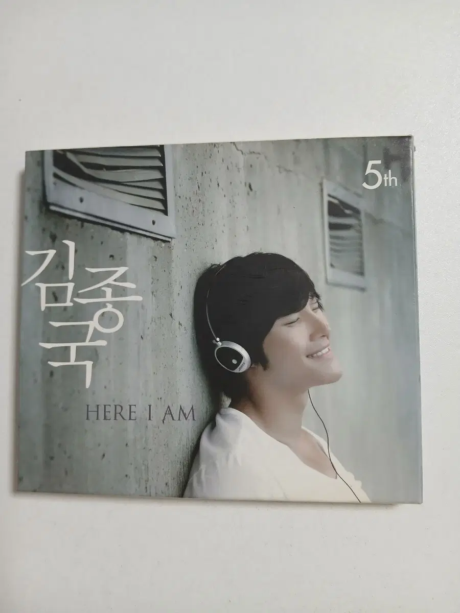 김종국 정규 5집 앨범 CD (Here I Am)