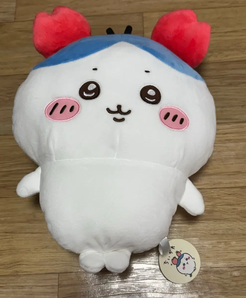 치이카와 하치와레 게 머리띠 BIG 인형, 이디야 콜라보 스티커 3매
