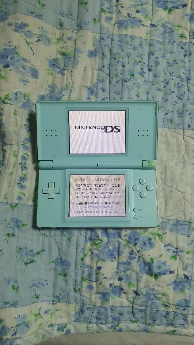 닌텐도 ds lite 민트 정발 + 칩 1개