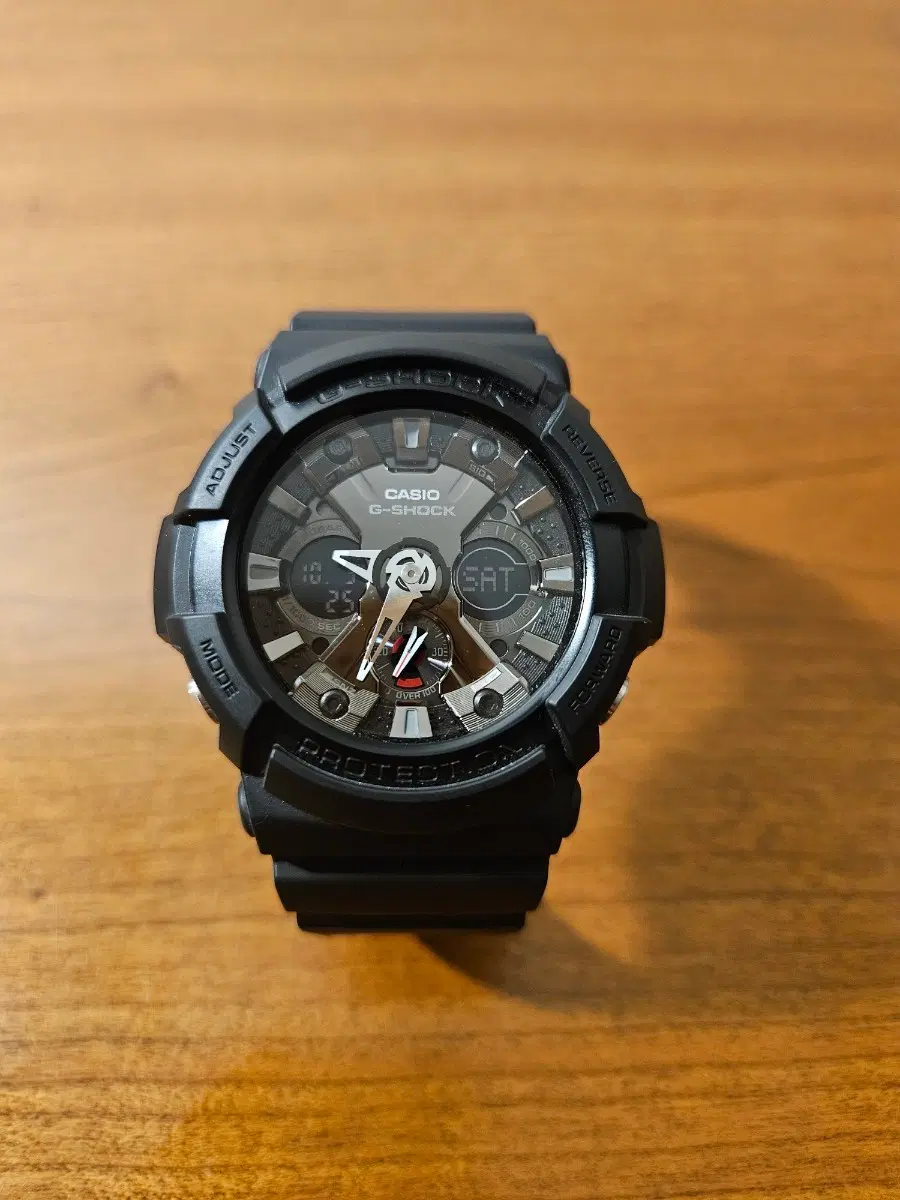 카시오 지샥 g-shock ga-201 빅페이스 시계