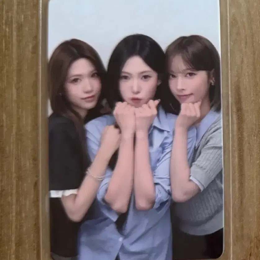 리센느 현대 팝업 포카