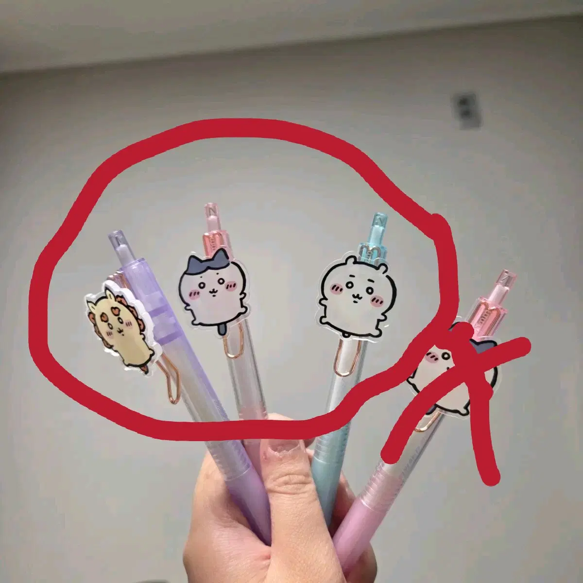 새제품 일괄)먼작귀 샤프