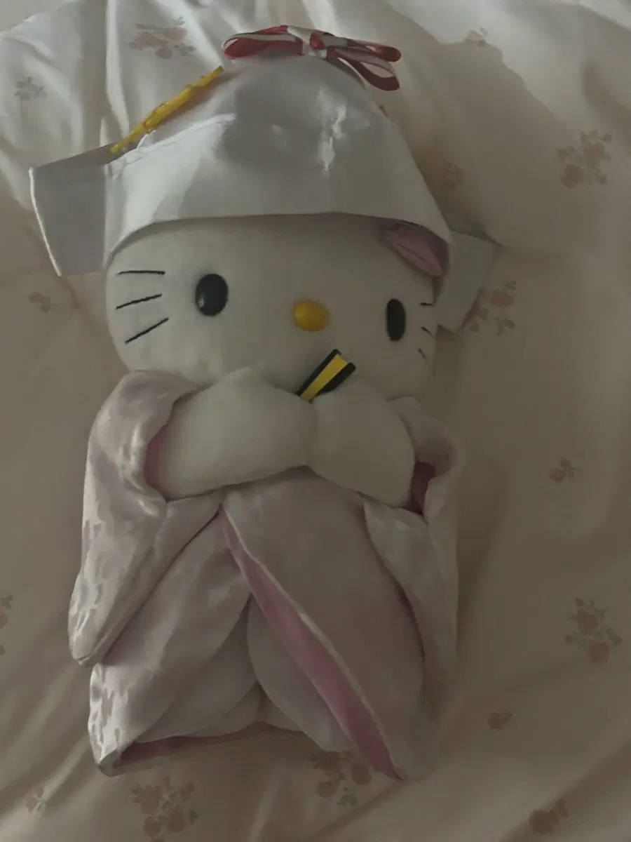 무료배송 신부복 핑크 고전 키티