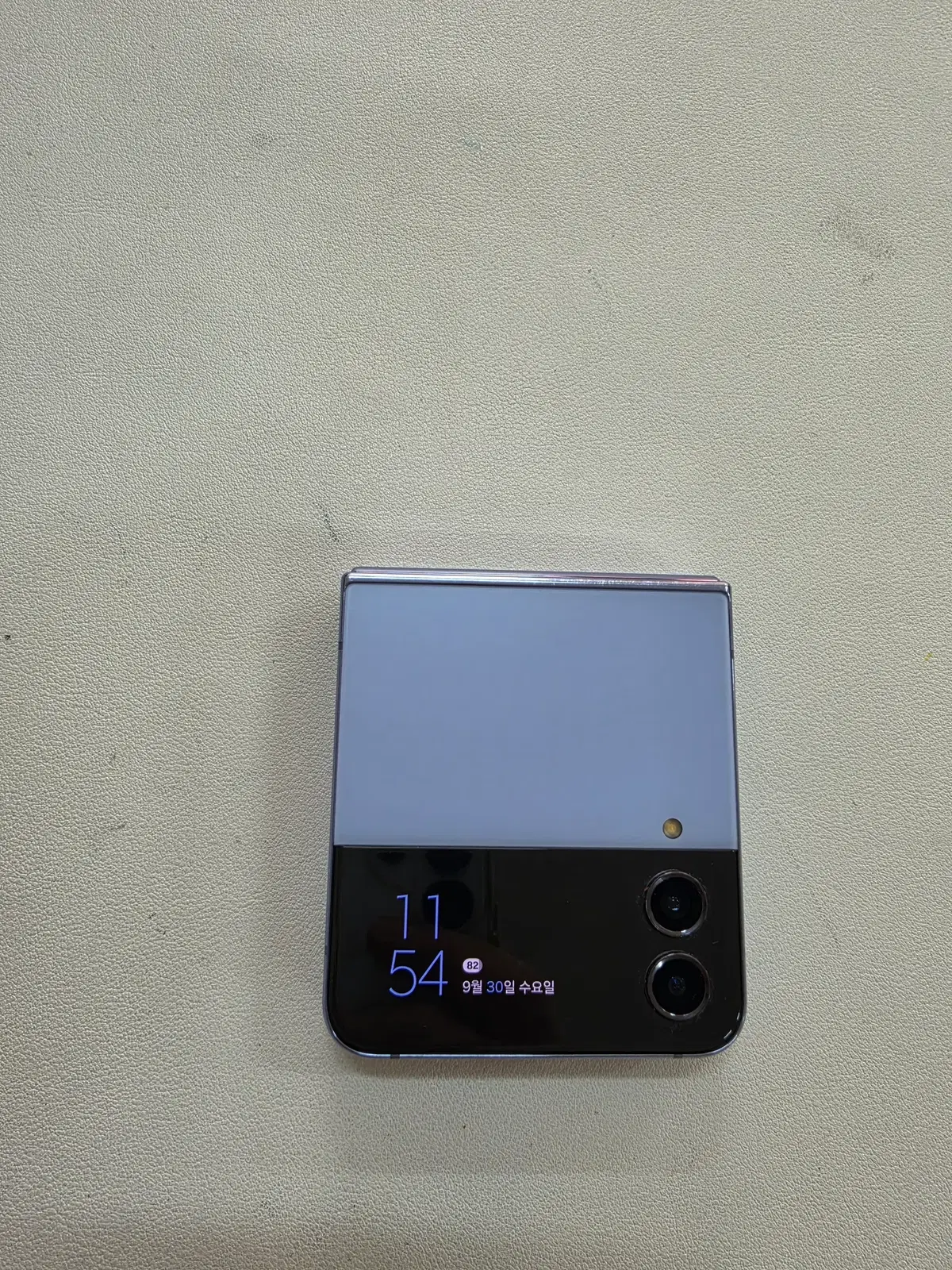 갤럭시 Z플립4블루 512GB 무잔상 정상공기기 중고폰